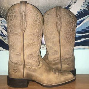 Ariat Brown Square Toe